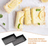 Mini Tart Pan Set of 6, Rectangular Non-Stick 4 Inch Quiche Pan, Loose Removable Bottom for Pies, Desserts