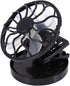 Electric Mini Clip-on Solar Fan - Air Conditioner Cooling Cell Fan for Outdoor, Home, Travel, Camping, Hiking