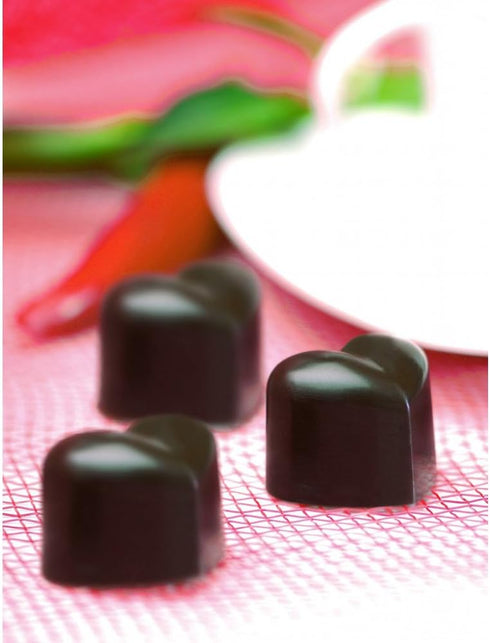Silikomart Silicone Easy Chocolate Mold, Hearts by Silikomart