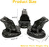 DecoVista 3Pcs Frog Resin Pot Decorative Feet, Plant Pot Support Feet for Outdoor, Animals Statue Pot Base Planter