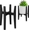 Rnined Plant Stand Indoor, Bamboo Plant Shelf, Adjustable Corner Plants Flower Holders