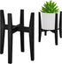 Rnined Plant Stand Indoor, Bamboo Plant Shelf, Adjustable Corner Plants Flower Holders