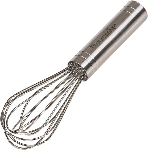 PrepWorks 6-Inch Balloon Whisk - Handheld Steel Wire Whisk for Blending, Whisking, Beating, Stirring, BPA-Free,