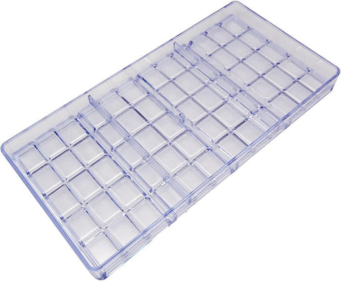 Chocolate Bar Making Mold, Polycarbonate Hard Mold for Making Chocolate Bars at Home or Commercial