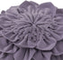 OiseauVoler 3D 12 Inch Decorative Flower Throw Pillows with Insert Included Accent Round Pillow Handmade Cushion