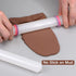 13 Inch 0.98 Inch HARFINGTON x PP Plastic Non-Stick Fondant Rolling Pin - Dough Roller for Cookie, Pastry, Pizza, Clay