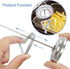 Deep Fryer/Candy/Turkey Thermometer with Clip, 15 Inch Stem - Professional Stainless Steel Fry Oil Thermometer for