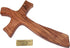 Holy Land Market Cross, Olive Wood Cross with Mother of Pearls, 8 Inch Contemporary Design