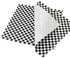 100 Sheets Checkered Dry Waxed Deli Paper, Paper Liners for Plastic Food Baskets, Wrapping Bread and Sandwiches