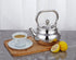 SANQIAHOME Stainless Steel Teapot with Removable Infuser, 71 oz (2000ml) Thickened Stovetop Tea Maker