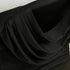 Efavormart Spandex Fitted Folding Chair Cover Black with Ruched Swag Back and Foot Pockets Durable Stretch Slipcover
