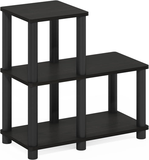 Furinno Turn-N-Tube Espresso/Black Decorative Shelf