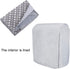 Luxja Dust Cover for 4.5-Quart and 5-Quart Stand Mixer, Cloth Cover with Pockets, Gray Dots