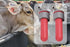 TOHONGADON 3PCS (Style-2) Calf Feeder Pacifier with Fixed Base for Feeding Milk Bucket Cow Nipple Calves Teats Soft