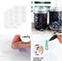 8 oz, 24 Pack 8 oz SPANLA Mason Jars Canning Jars Half Pint Glass jars with Regular Lids and Bands, Small Mason Jars