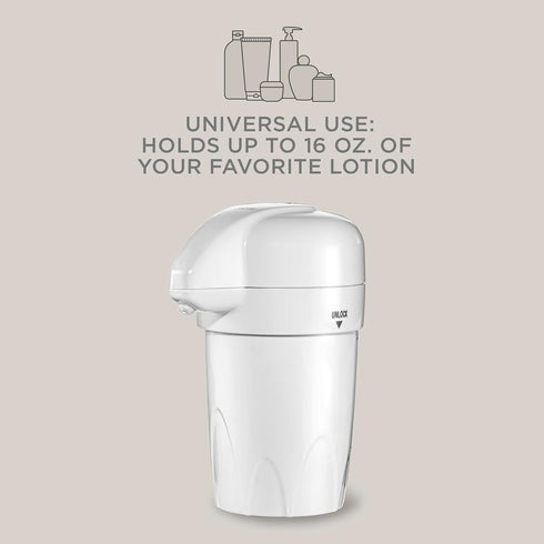 Heated Lotion Dispenser - True Glow by Conair in White