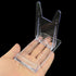 Acrylic Plate Stands FMHXG 3PCS Adjustable Clear Plastic Display Easel Holders