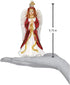 Old World Christmas Glass Blown Ornament - Divinity (10228)