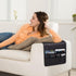 6 HAOMAIJIA Anti Slip Sofa Armrest Organizer Arm Chair Bedside Caddy Storage Organizer For Recliner Couch With Pockets