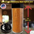 Premium Glass Spice Shakers - 16 oz Seasoning Dispenser with Sifting Lids for Popcorn, Cheese, Cinnamon, Salt, Made in