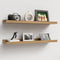 Boswillon 23.6 Inches Long Floating Shelves, 2 Set Modern Wall Shelf for