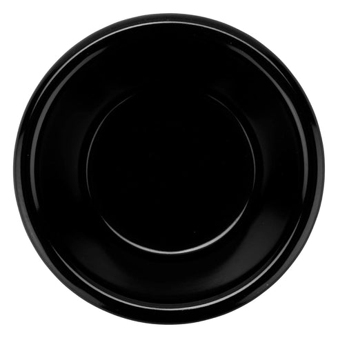 G.E.T. S-630-BK 3 oz. Black Ramekin, Break Resistant Melamine (Pack of 12)