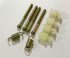 Screws Spring Adjust Headlight Plastic Lock Set for Toyota Pickup, Mighty-X MTX LN85 LN50 LN90