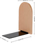 1 Pair/2 Pieces(5x3.1 Cute Pink Pig Book Ends Decorative Wood Bookends for Shelves Kids Room Desk Home Office Book
