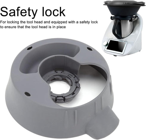 CHICIRIS Pot Base Replacement for Thermomix TM5, Main Pot Base Accessory for Blender Food Processor