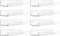 Upsimples 8 Pack Acrylic Shelves for Wall Storage, 15" Floating Bookshelves, Clear Display Shelf Organizer
