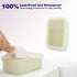 Travel Soap Case, Leak Proof Silicone Soap Container with Drainage Layer, Shatterproof Holder for Travel, Camping, Gym