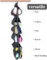 asoqwal 2 Pack 12 Closet Large Pockets Hanging Shoe Organizer for with Roating Hanger for Storage Mens Shoes,Kids