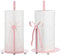 Honeydak Pink Bow Paper Towel Holder Coquette Cute Metal Pink Kitchen Decor