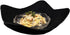 Set of 4 Microwave Plate Huggers, Reusable Large Bowl Holders, Washable for Hot and Cold Dishes, Black