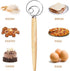 2 Pcs Danish Dough Whisk, Large Stainless Steel