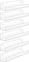 Sooyee Acrylic Shelves,6 Pack 15 Inch Floating Wall Shelves, Funko Pop Display