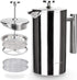 Secura French Press Coffee Maker, 34oz, 304 Grade Stainless Steel, Insulated, 2 Extra Screens