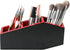 GUTE Coffin XL Makeup Brush Holder, Extra Large Goth Desk Organizer for Home, Bedroom, Bathroom Accessories Storage