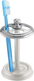 iDesign Metal Toothbrush Holder - Bathroom Cup for Organization, The York Collection - 3.25" x 3.25" x 5.75"