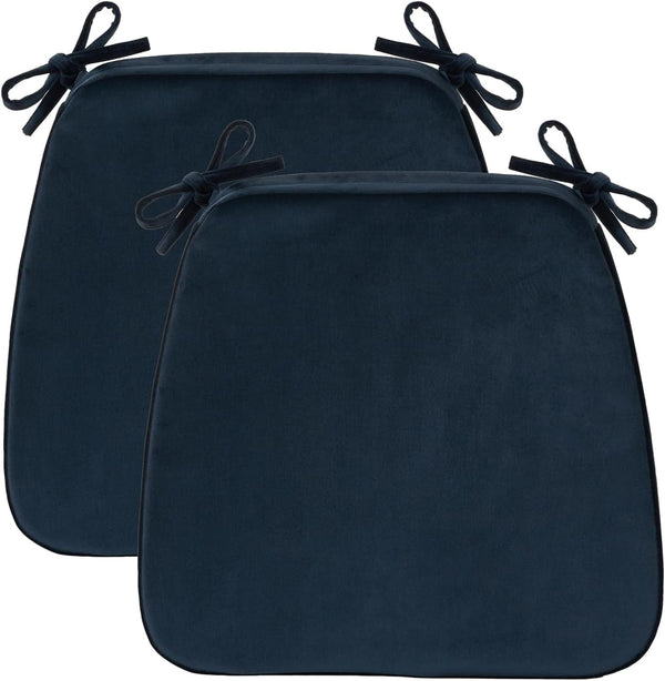 Nobildonna 2'' Thick High-Density Foam Indoor Chair Cushions | Dining Chair Pads