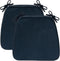 Nobildonna 2'' Thick High-Density Foam Indoor Chair Cushions | Dining Chair Pads