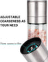 Gulex Salt Grinder Pepper Mill, Refillable, Adjustable Coarseness Black Pepper Grinder, Stainless Steel Sea Salt Shaker