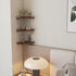Set 3, Trwcrt Corner Shelf Wall Mounted of Floating Wall Shelves Rustic Wooden Storage Shelves for Bedroom, Bathroom