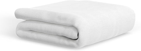 Vibe Premium Waterproof Terry Cloth Mattress Protector, King, White, Washable