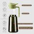 16oz/470ml SWEET VIEW Olive Oil Dispenser and Oil Sprayer Glass Light-Proof Oil Pourer for Kitchen, Air Fryer, Cooking