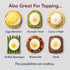 HIC Kitchen Non-Stick 3-Egg Poacher Insert, PFOA and BPA Free, Fits 8-Inch and Larger Pans