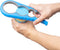 Bloss Anti-skid Jar Opener, Rubber Can Opener Kitchen Grippers for Stubborn Lids, Caps, and Bottles, Blue