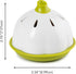 Counter, Joie Garlic Keeper, Vented Pod Saver for Firm, Fresh and Odorless Storage, Holds Full Head or Leftover Cloves