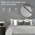 Sopito 4pcs Adjustable Elastic Sheet Fasteners to Keep Sheets in Place, Heavy Duty Non Slip Bed Cover Grippers Clips