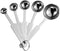 5PCS OstWony Measuring Spoons Set, Food Grade Stainless Steel, Includes 1/8 tsp, 1/4 tsp, 1/2 tsp, 1 tsp, 1 tbsp